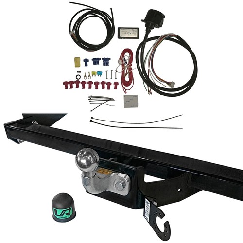 Fixed flanged towbar - +, 7
