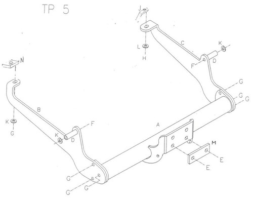 Towtrust fixed flange - towtrust,