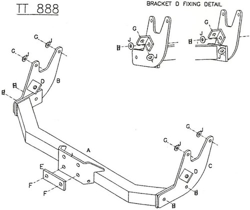 Towtrust fixed flange - towtrust,