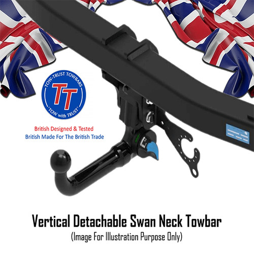 Tow trust detachable swan neck - detachable,