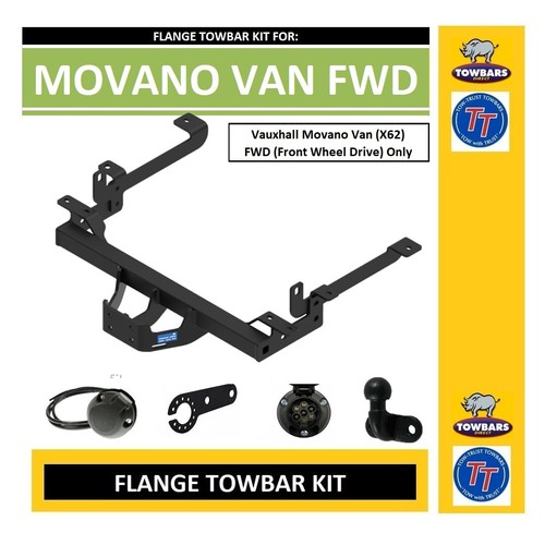 Towbar vauxhall movano van - towbar,