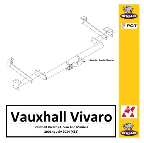 Towbar for vauxhall vivaro - towbar, a