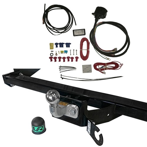 Fixed flanged towbar 13 pin - fixed,